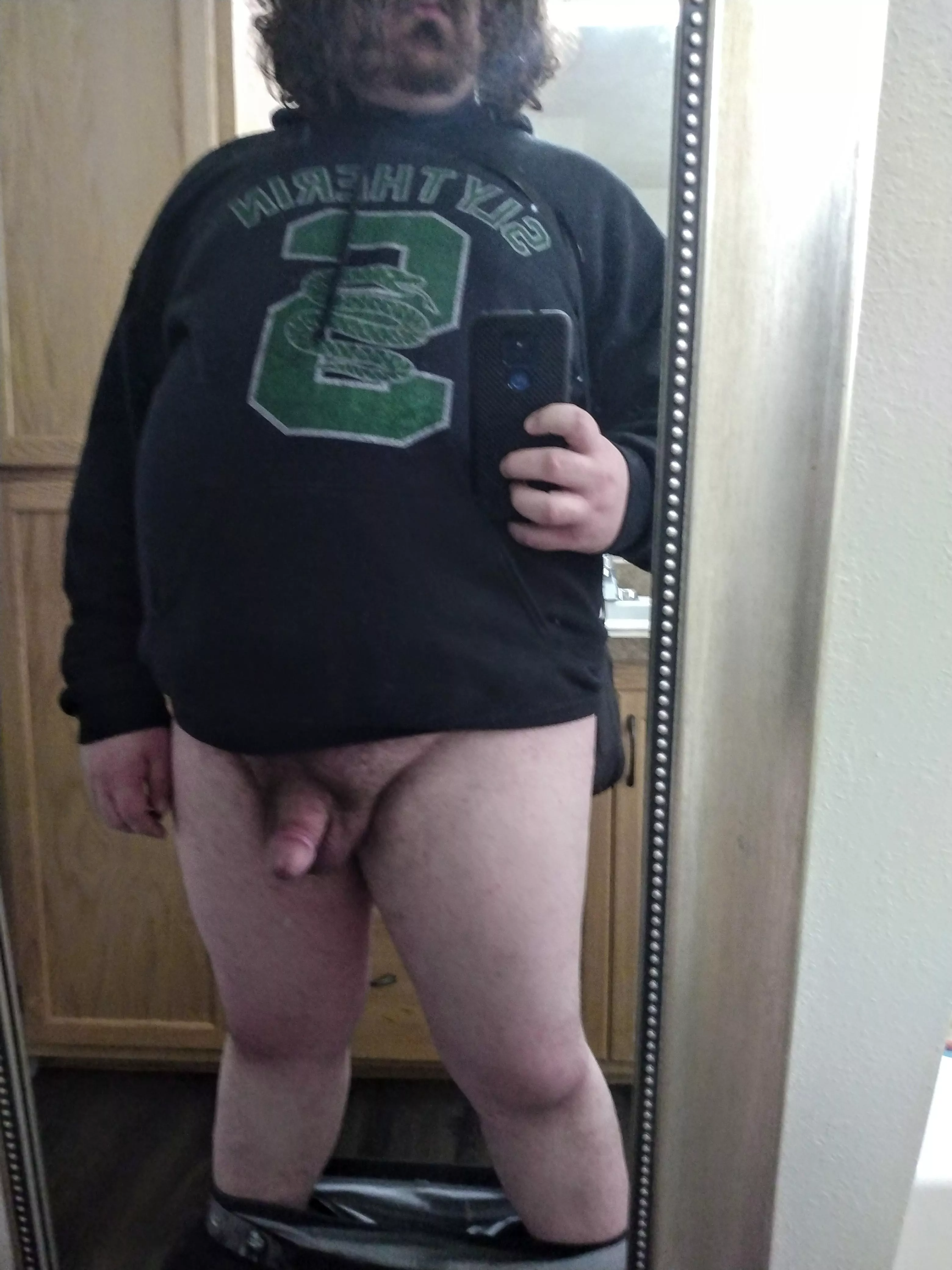 Love my Slytherin hoodie 😁