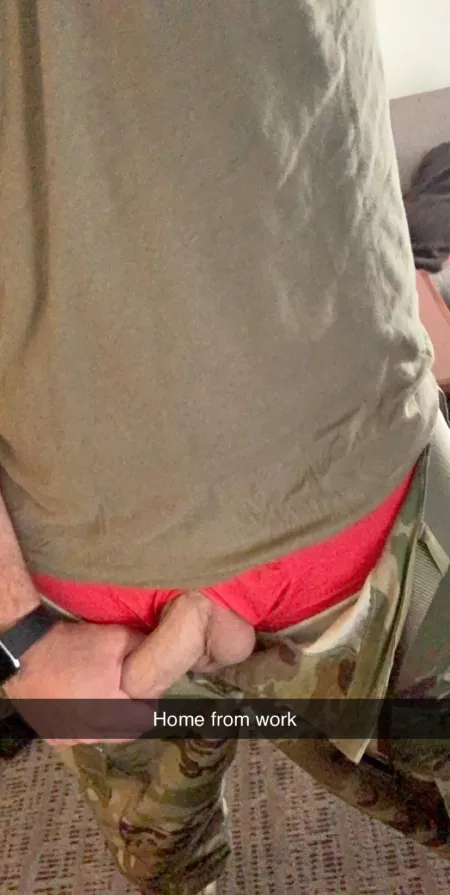 Love taking my dick out after work Love taking my dick out after work