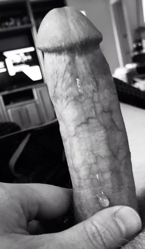 Love that feeling when the precum drips down to the base… [OC]