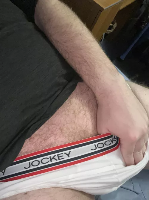 Love the retro waistband on these