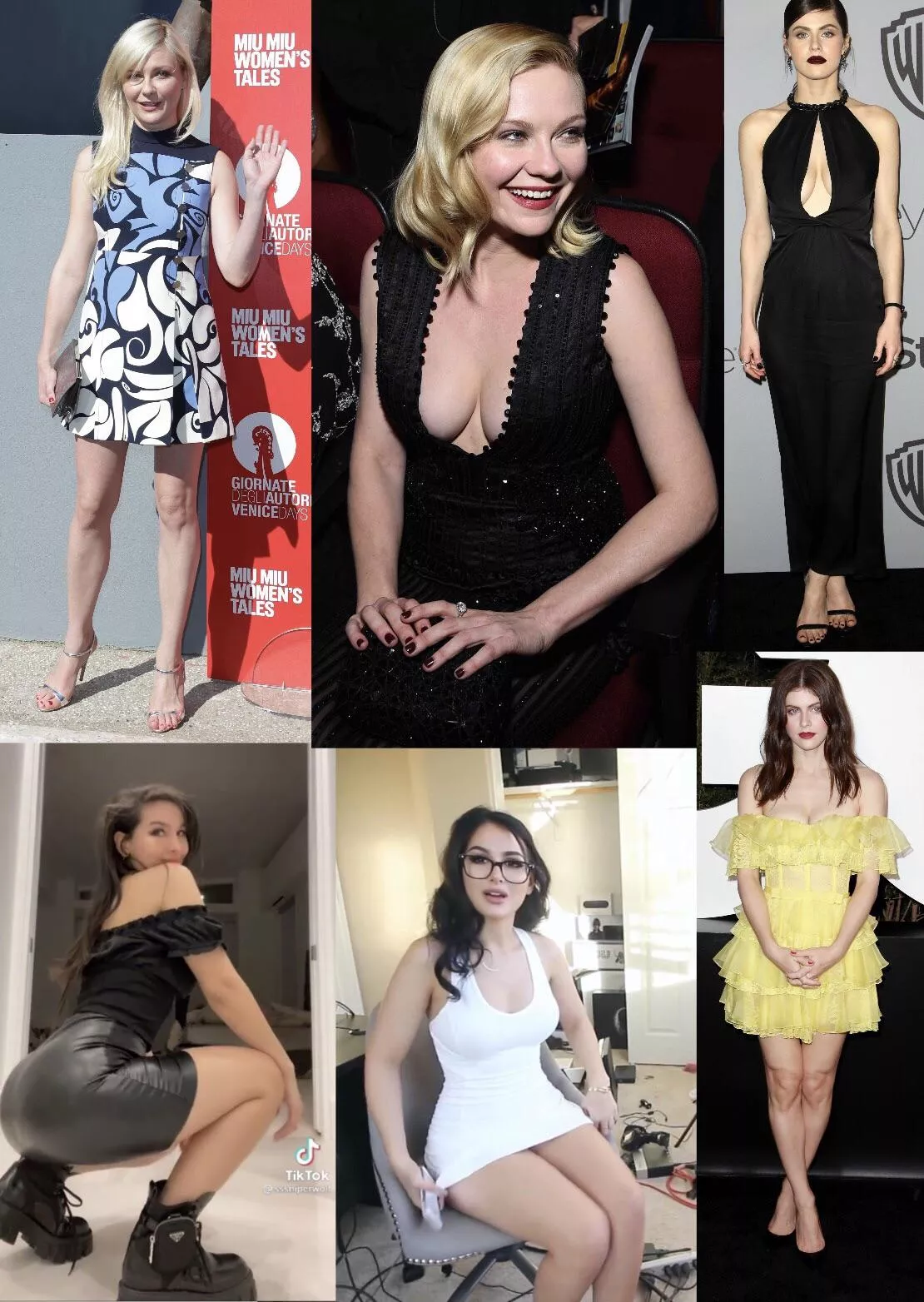 Love to worship Kirsten Dunst, Sssniperwolf and Alexandra Daddario Love to worship Kirsten Dunst, Sssniperwolf and Alexandra Daddario