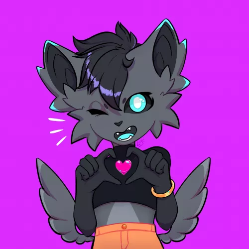 Love ya! [Art by me]