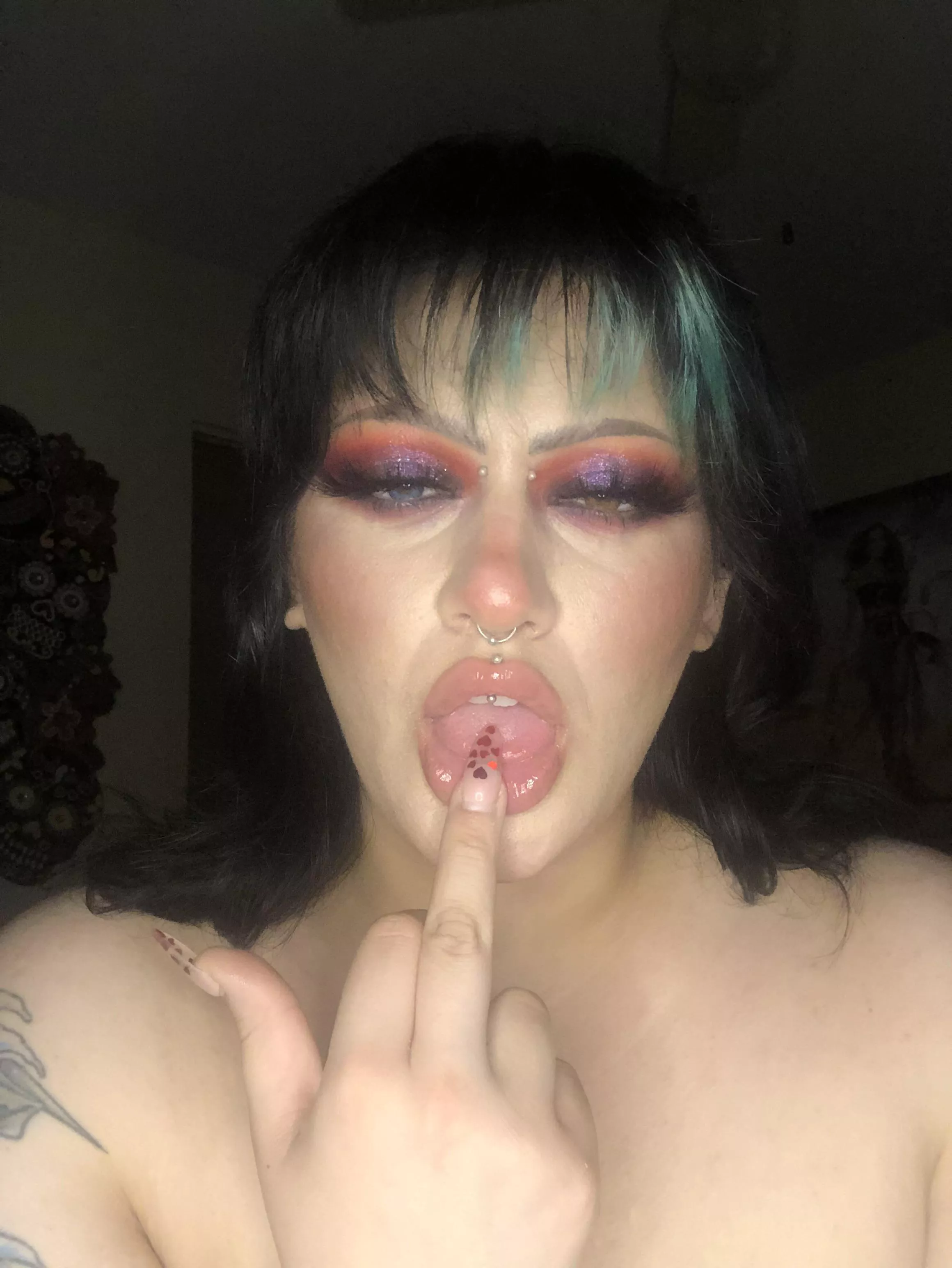 Loved my makeup today 🖤