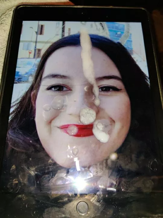 Loved unloading on her. DM me for kik and to get a cock, jerk or even a cumtribute like this if the pic is good.
