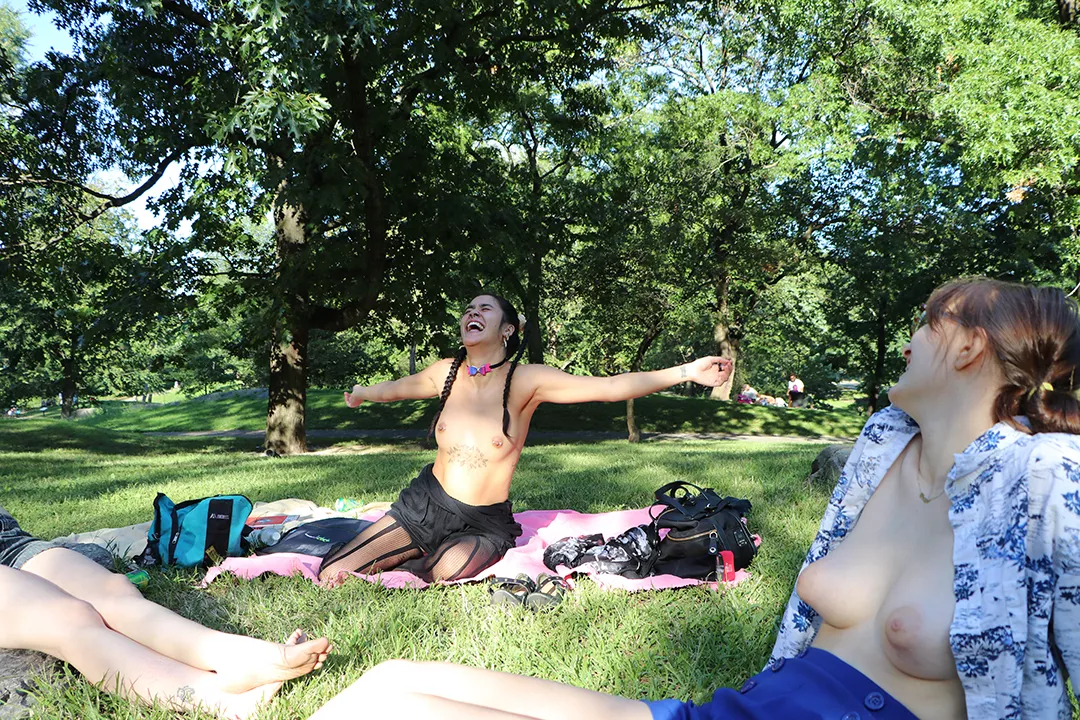 Lovely day at the park Lovely day at the park
