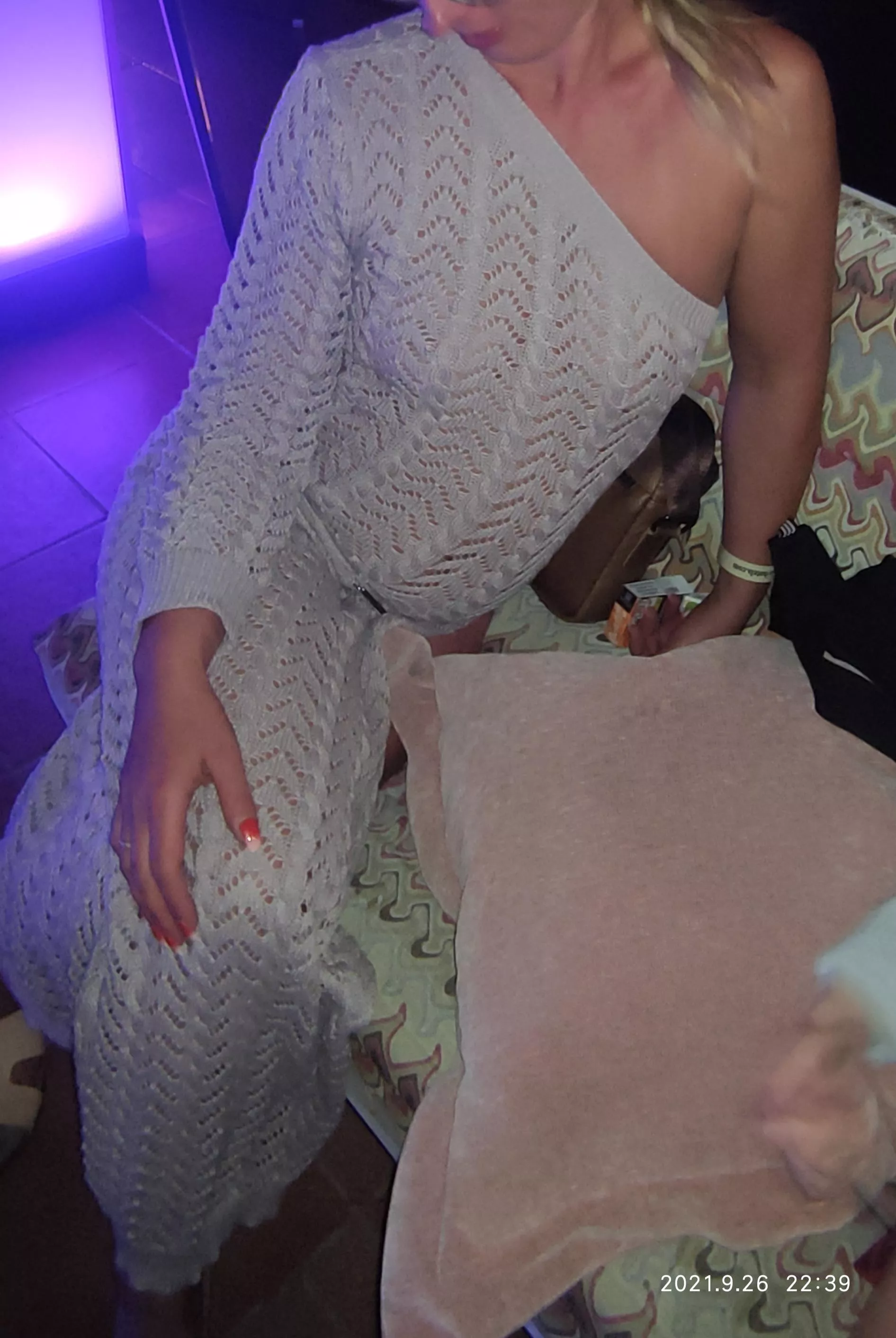 Lovely night out in see thru dress Lovely night out in see thru dress