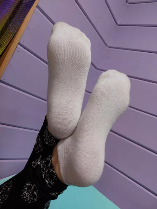 Lovely white socks [female]