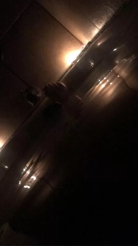 Low lighting and steamy Low lighting and steamy