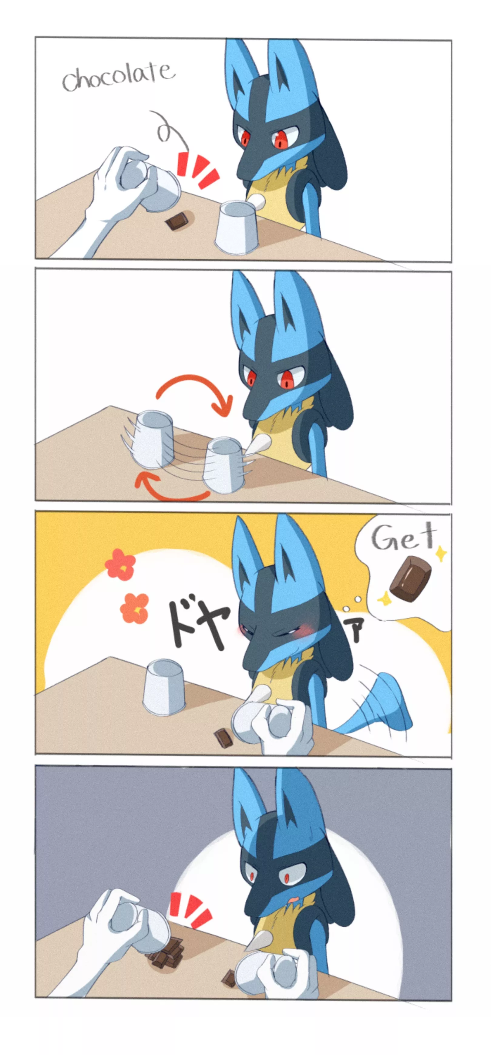 Lucario gets bamboozled Lucario gets bamboozled
