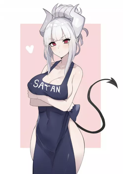 Lucifer from Helltaker is so Cute