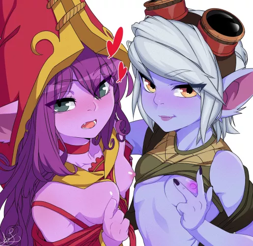 Lulu and tristana (ari) Lulu and tristana (ari)