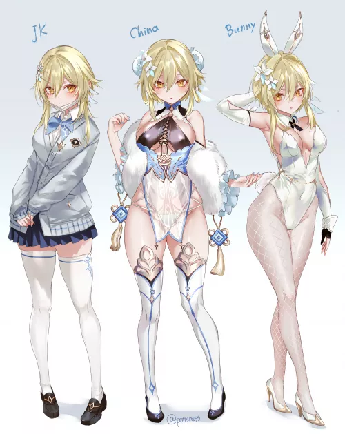 Lumine (pottsness) [Genshin Impact]