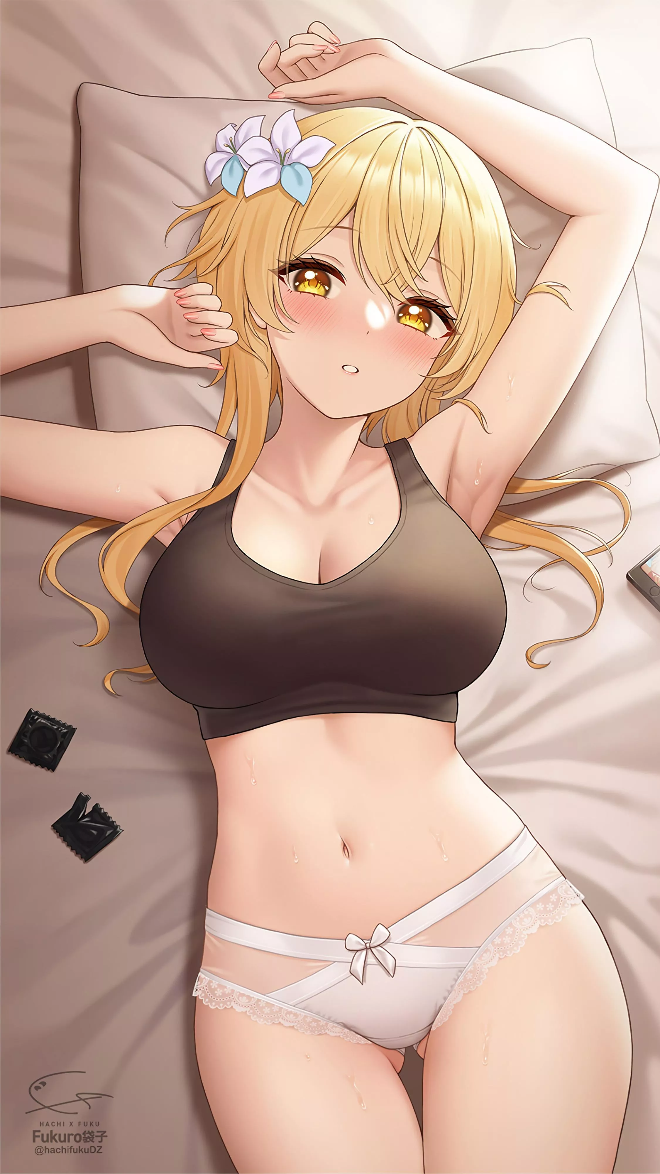 Lumine's armpits do be looking hot though 👀 Lumine's armpits do be looking hot though 👀