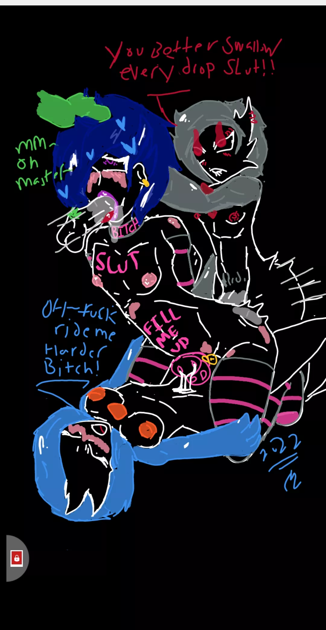 Luna & her sisters turning Lucus into a sissy. (I made thi)