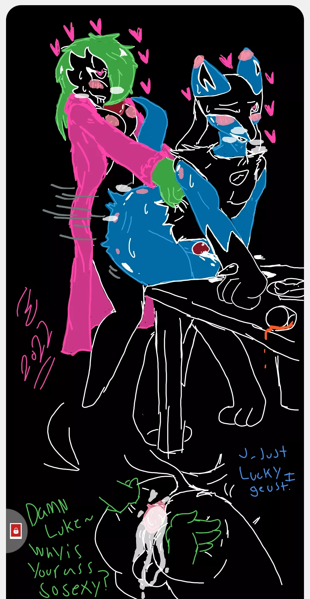 Luna & Luke morning exercise. (I made this)