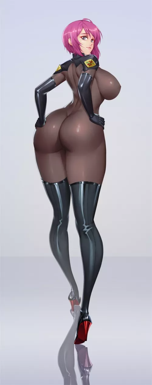 Lunamaria Hawke Lewd Body Perfect Suit (Dark Night) [Gundam]