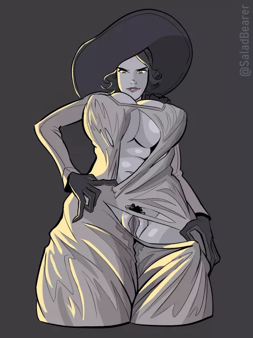 Lustful Dimitrescu [RE:Village] (SaladBearer)