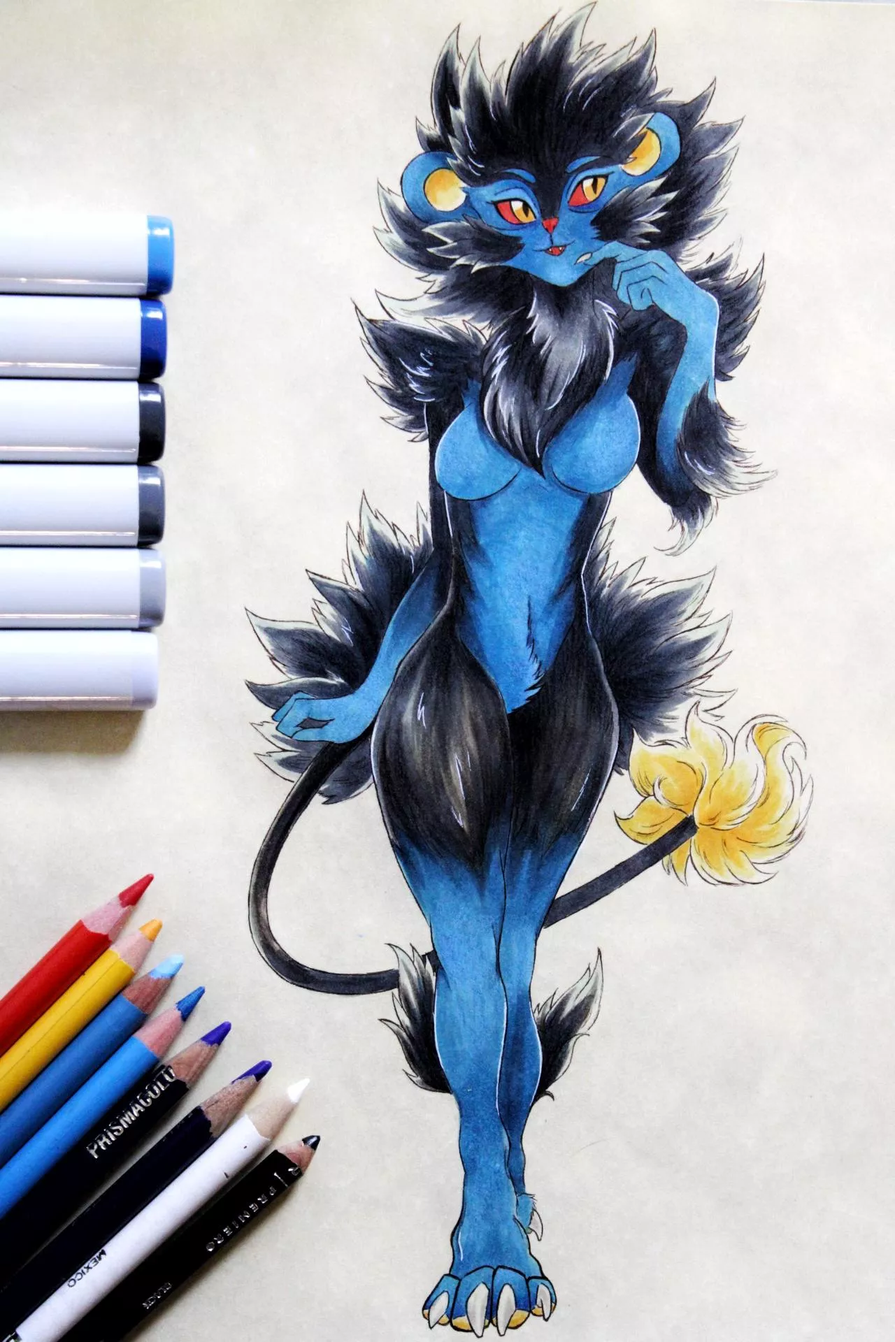 Luxray Fursona!