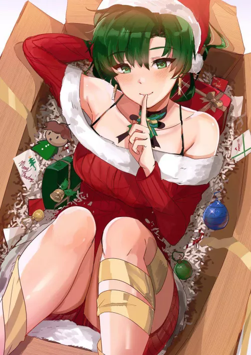 Lyn (Fire Emblem) As the Ultimate Christmas Present Lyn (Fire Emblem) As the Ultimate Christmas Present