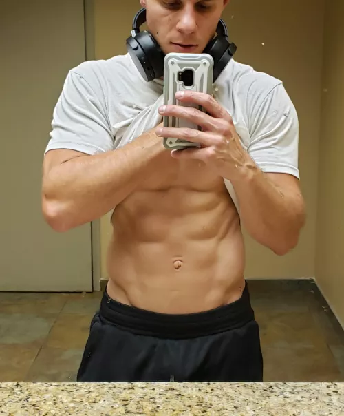 [M] Let's make a meal of each other after the gym...deal?