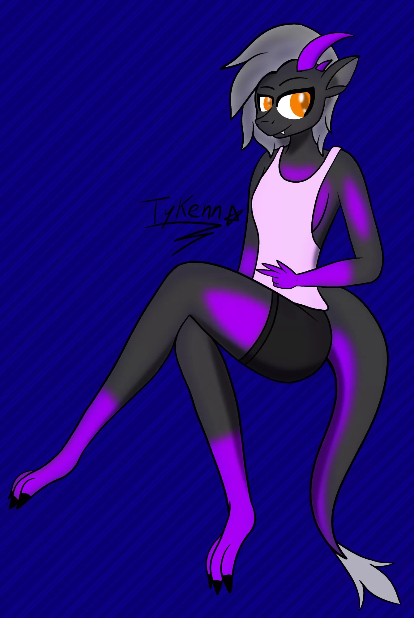 [M] New femboy oc I made named Annyss (Tykenn)