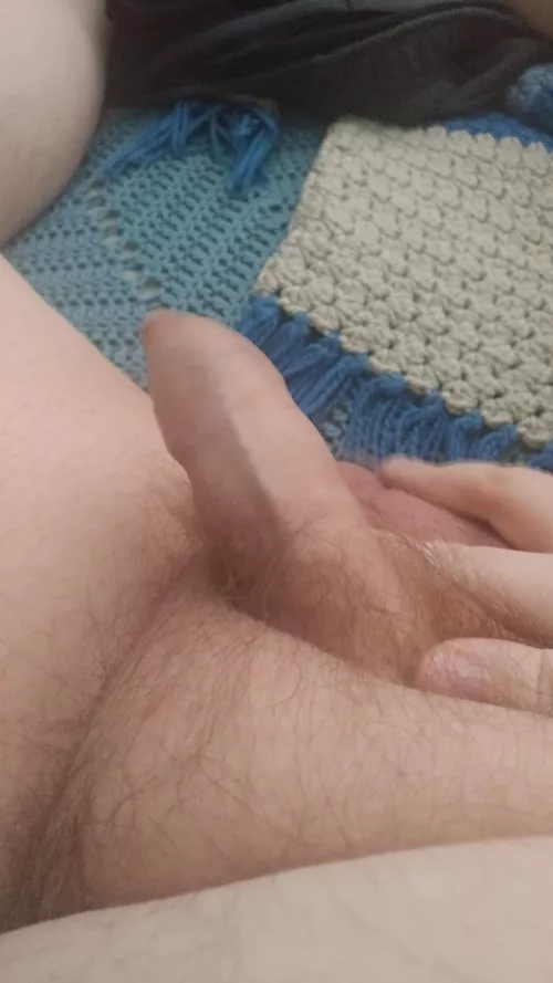 (M) pic of it before i get hard. Wanted to change it up from the always hard pics.