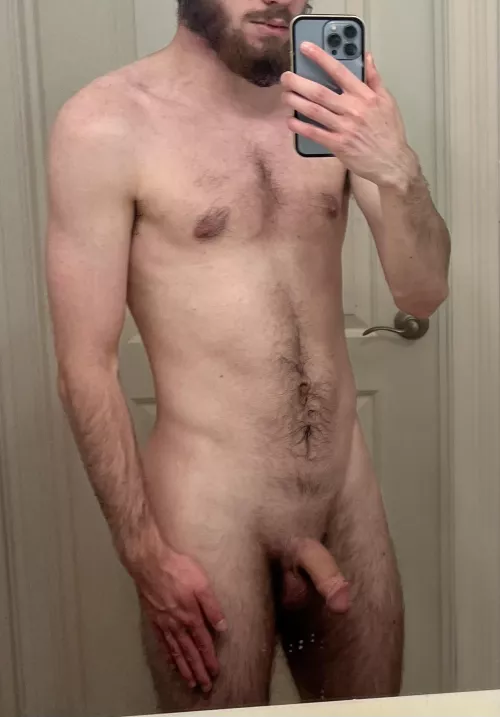 (M) Post workout selfie