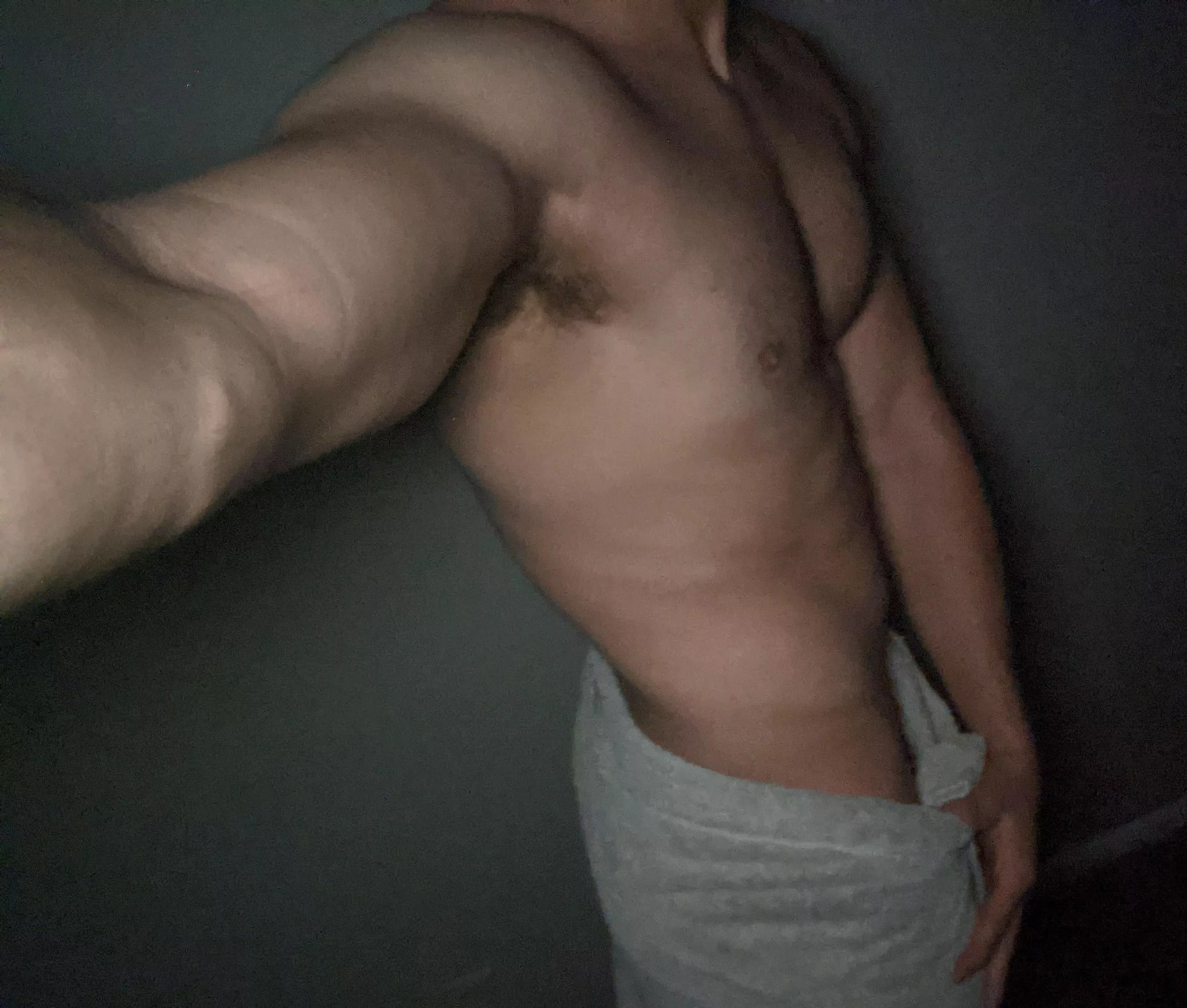 (m) Post workout shower time (m) Post workout shower time