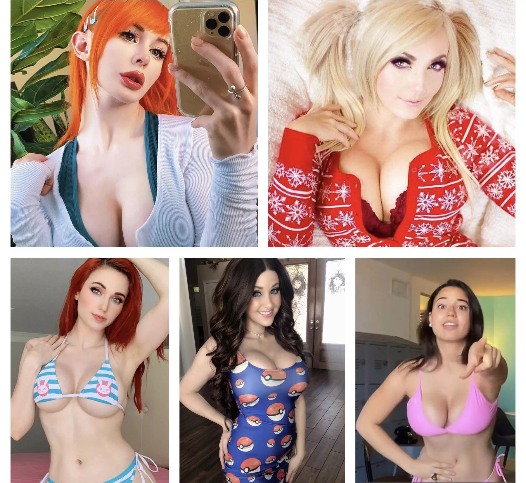 (M4A playing F) Would anyone want to play as either Jenna, Jessica, Amouranth, Angie, or Sofia? (M4A playing F) Would anyone want to play as either Jenna, Jessica, Amouranth, Angie, or Sofia?