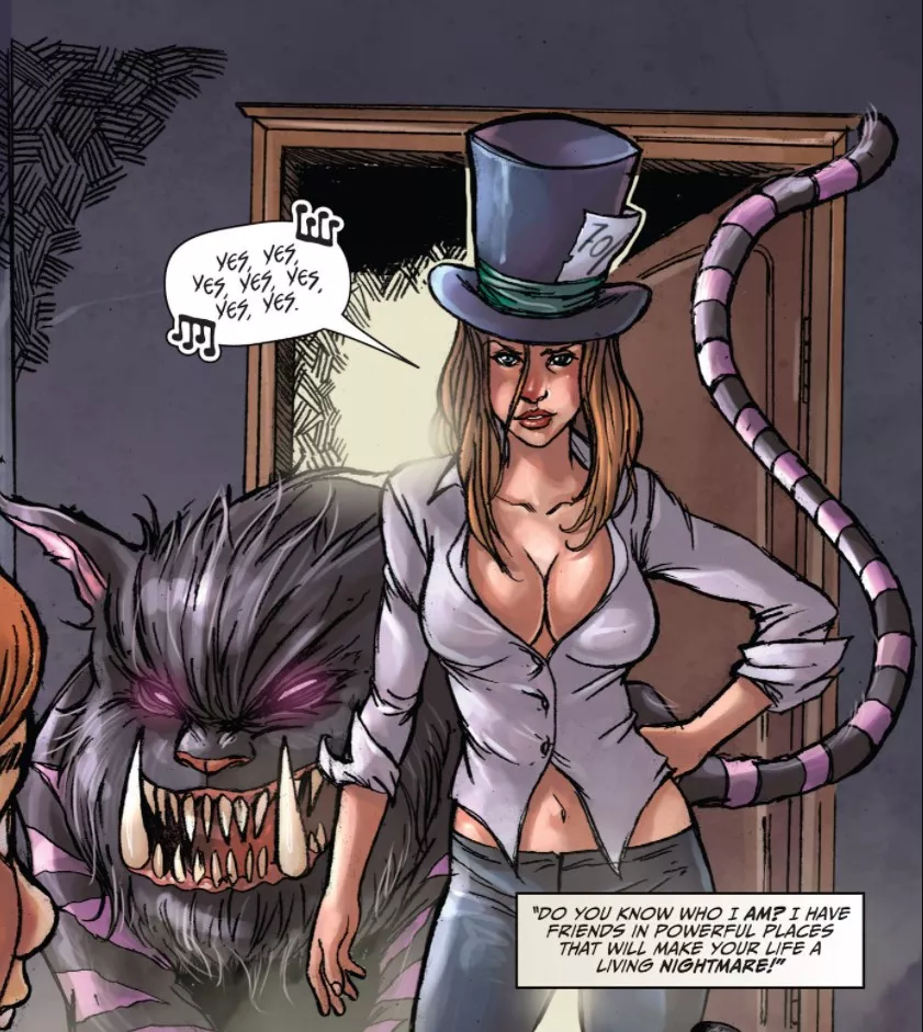 Hatter Porn - Mad Hatter's Cleavage [Grimm Fairy Tales presents Wonderland #17] nudes |  Watch-porn.net