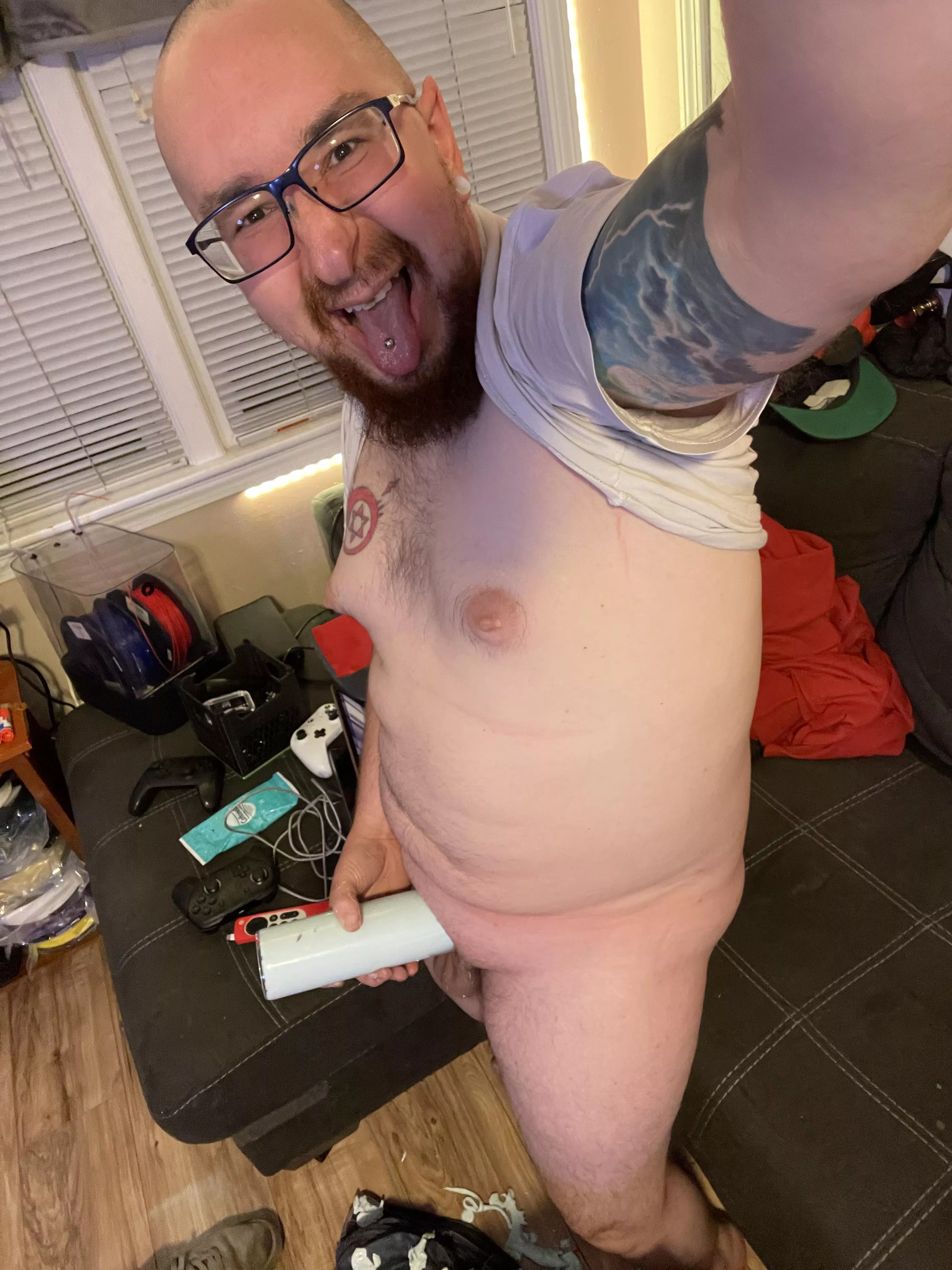 Made a mould of my dick! Made a mould of my dick!