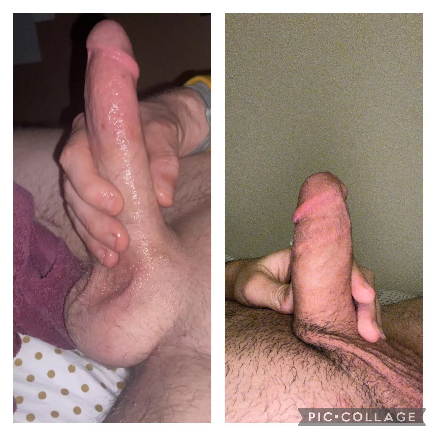 Made a size bet with u/L_L_T6 and his cock completely outclassed mine. Loser had to post. Made a size bet with u/L_L_T6 and his cock completely outclassed mine. Loser had to post.