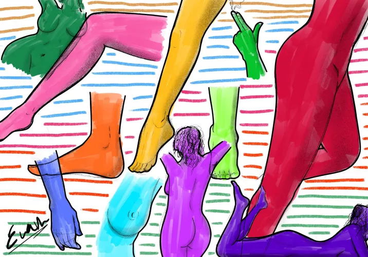 Made some quick sketches of a friend