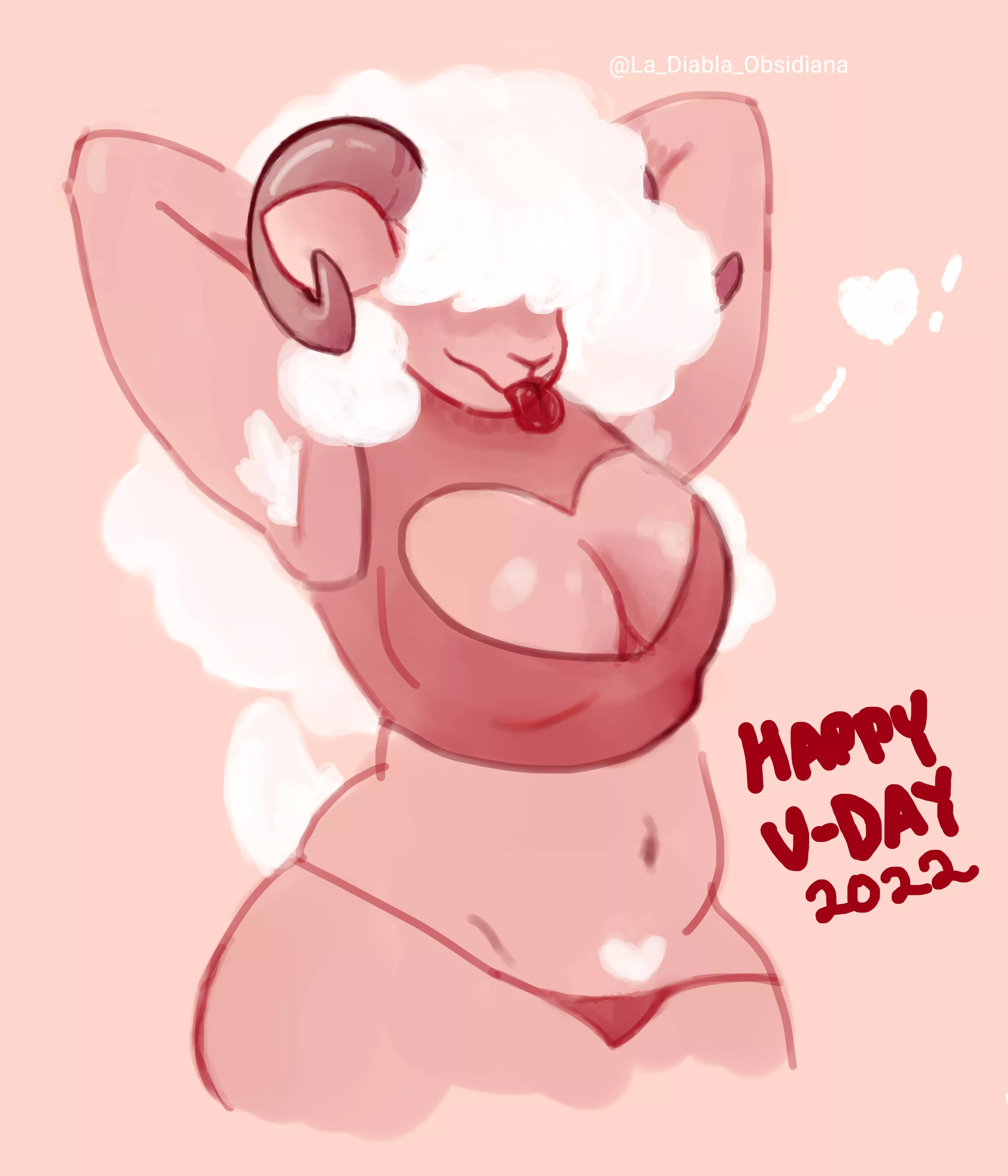 Made something quick and for the occasion. Happy Valentine's everyone!