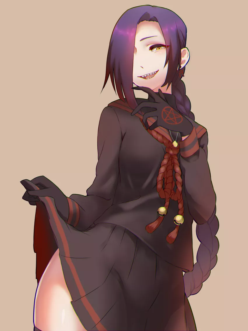 Magane teasing us with a peek at her thicc hips Magane teasing us with a peek at her thicc hips