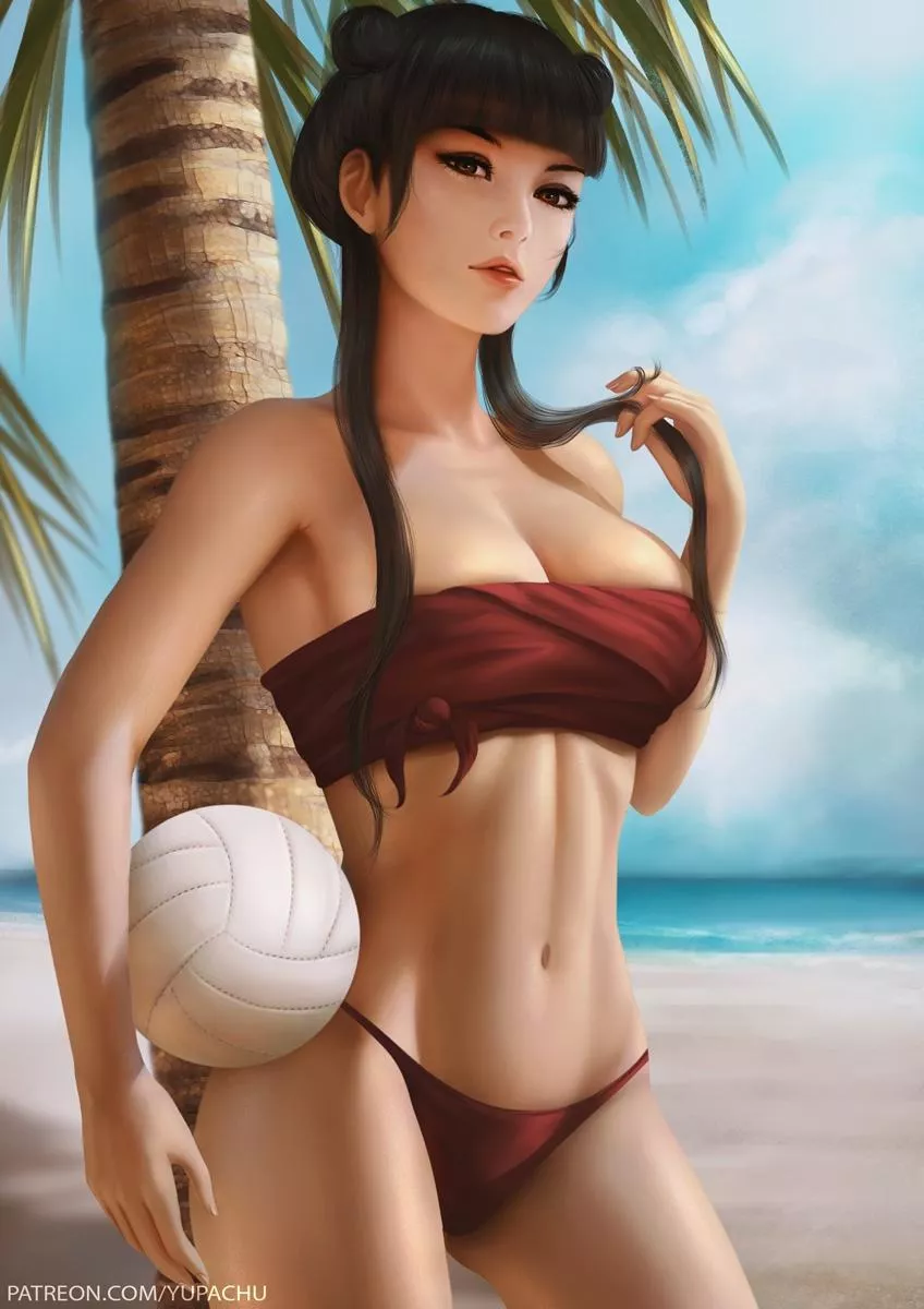 Mai at the beach (Yupachu) Mai at the beach (Yupachu)