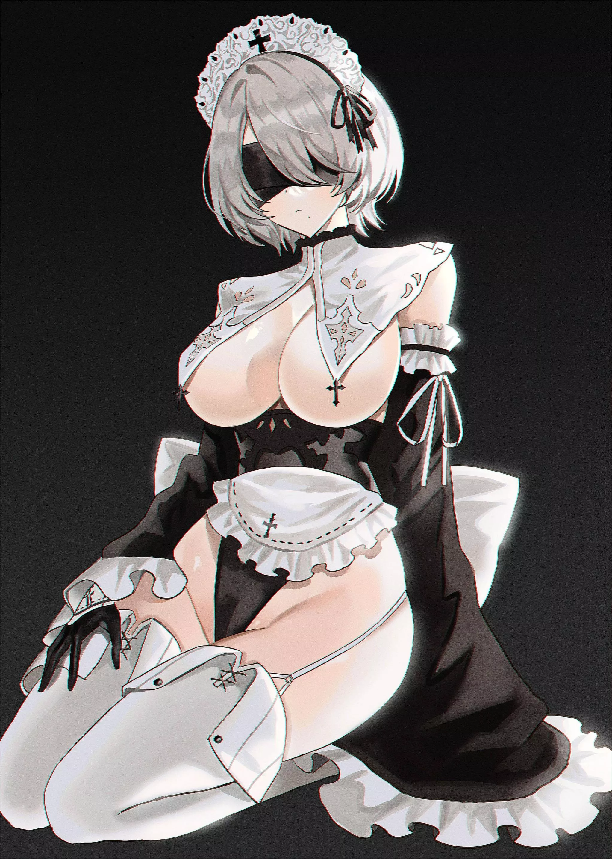 Maid 2B [Nier Automata] by (mellymelly_luv)