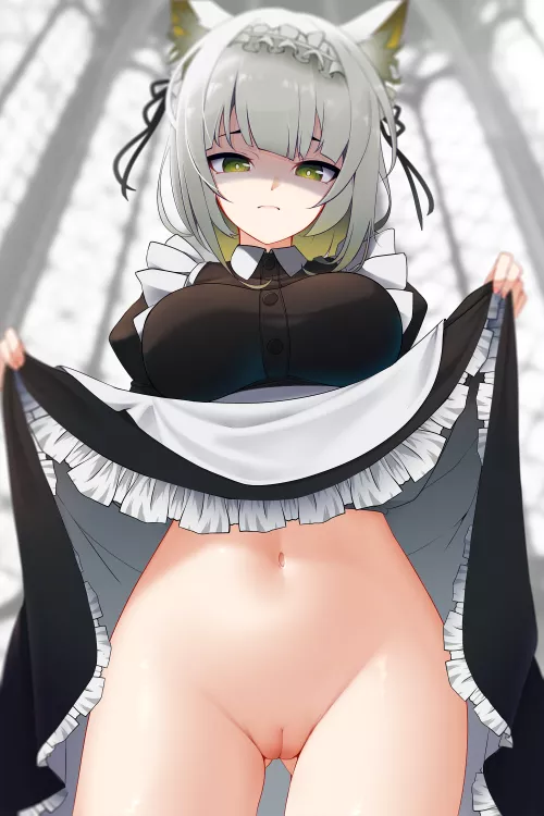 Maid on her duty Maid on her duty