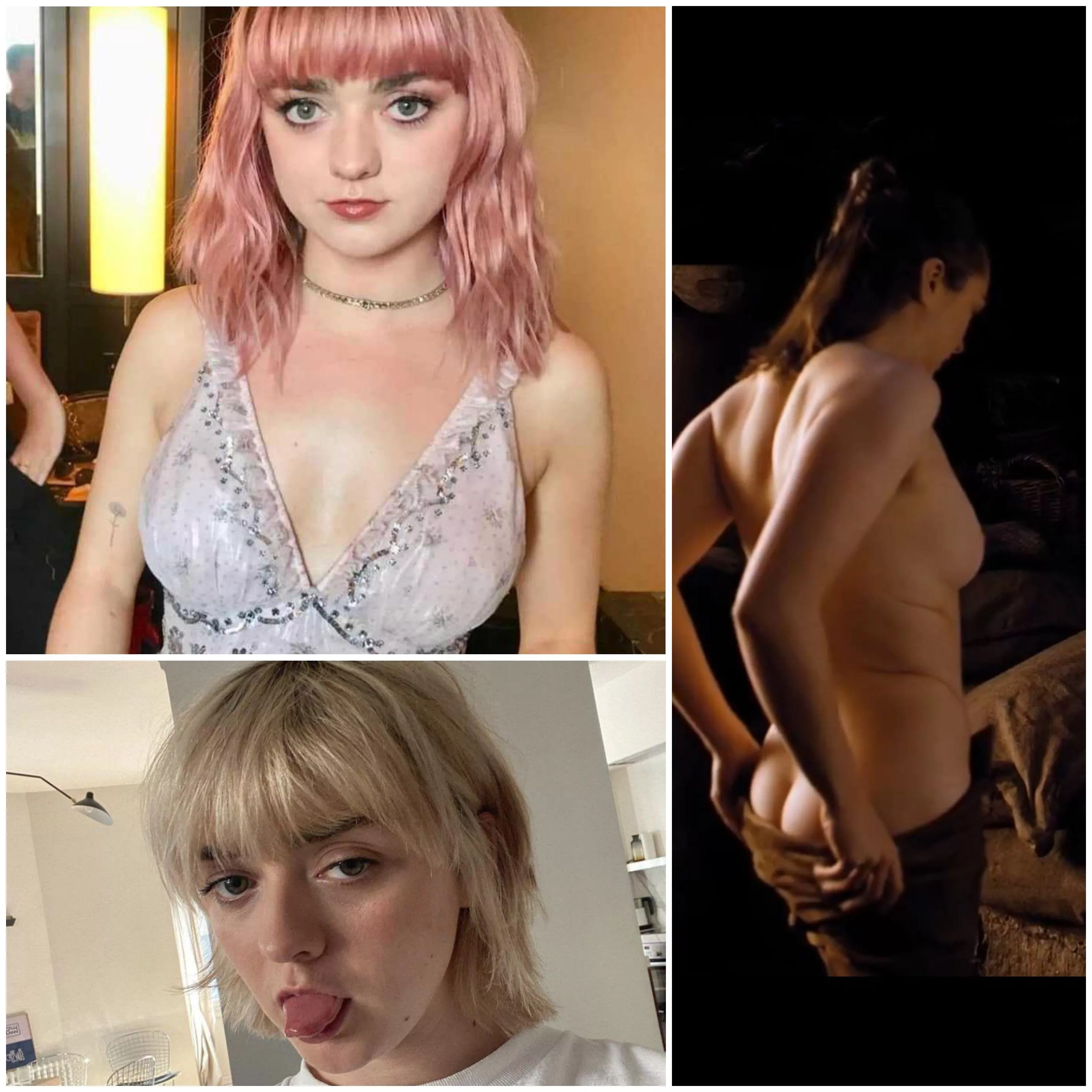 Maisie William's has my thick cock throbbing so bad, dominate me with her tight curvy body Maisie William's has my thick cock throbbing so bad, dominate me with her tight curvy body