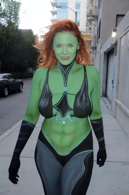 Maitland Ward - Bodypaint Cosplay