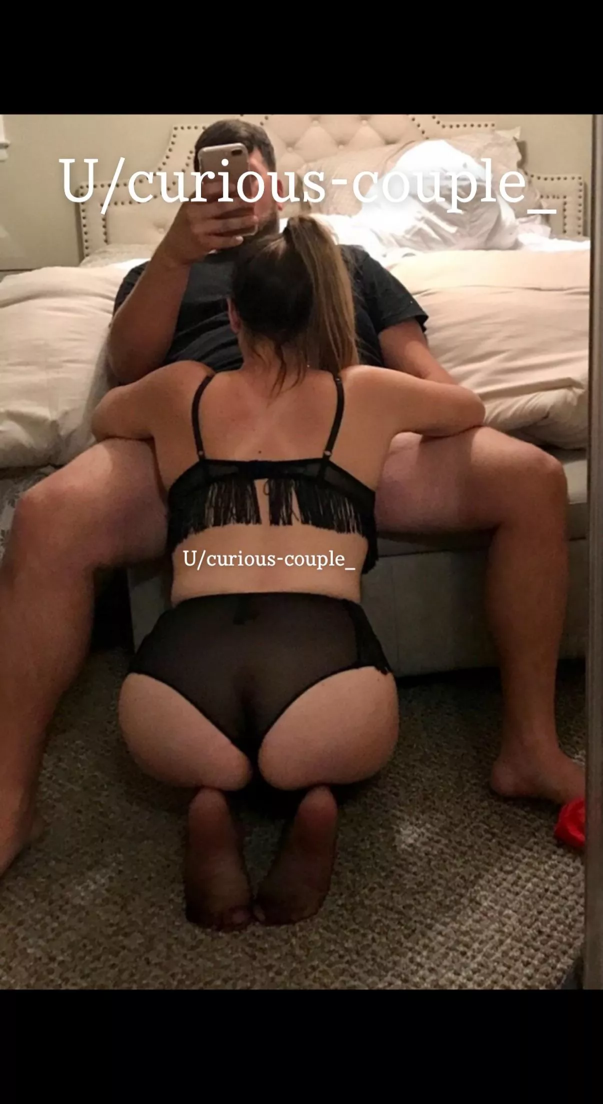 Make sure you say hi to hubby! and be sure to leave a comment about all the nice things you want to do too me ! ?