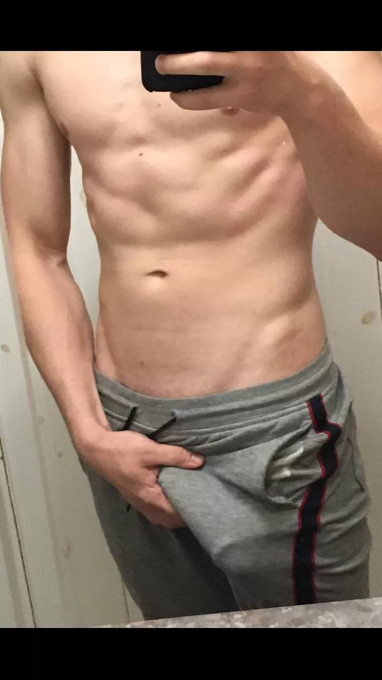 Makes you wonder what’s underneath, it’s a cock :)