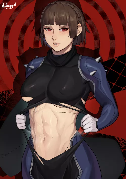 Makoto Torn Suit (Nidhoggn) [Persona]