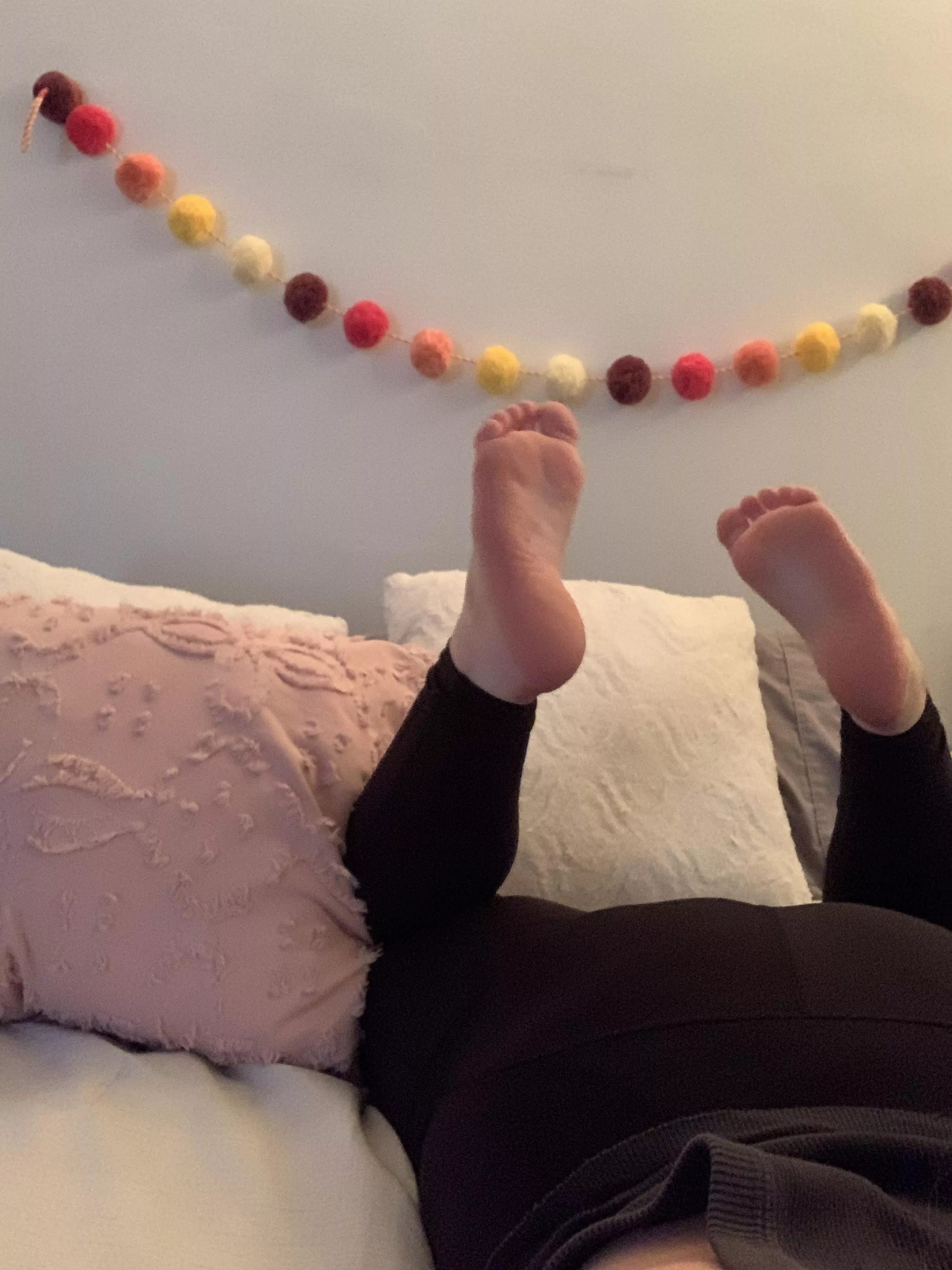 mama needs her feet rubbed