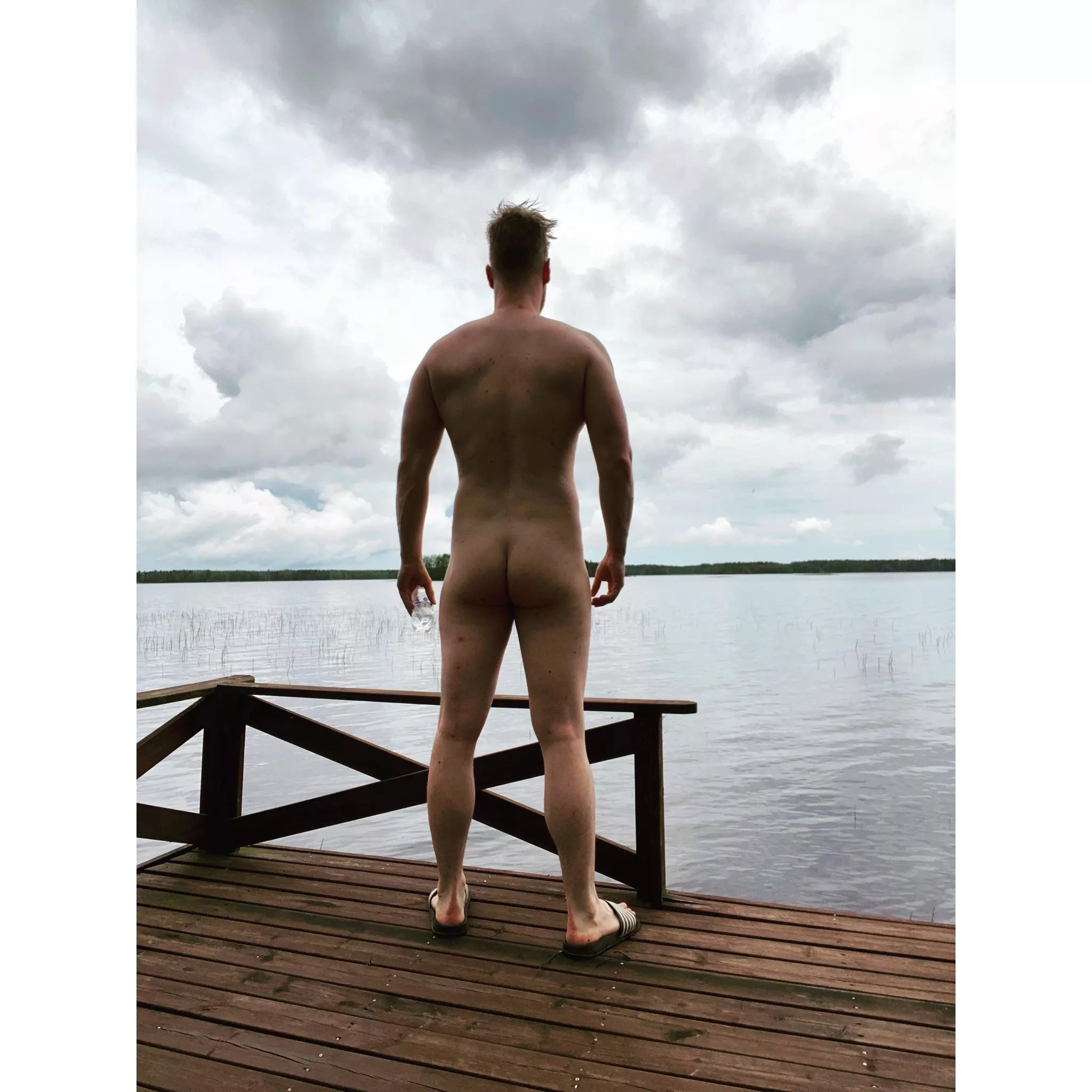 Man, look at that lake! Man, look at that lake!