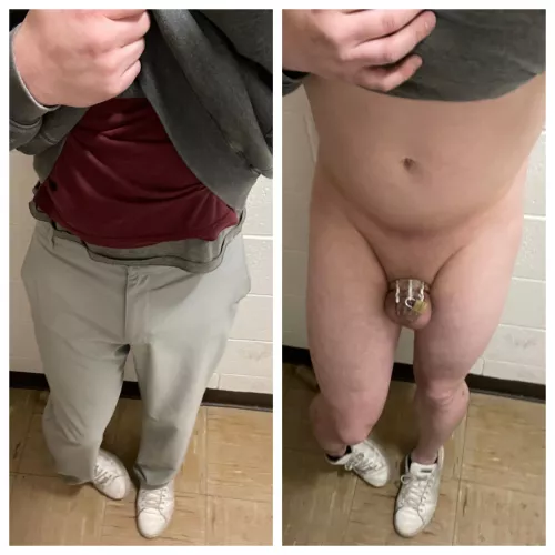 Man on the outside. All girl underneath