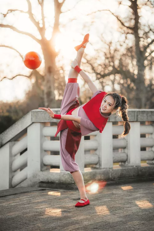 mandsgao as Ty Lee from Avatar