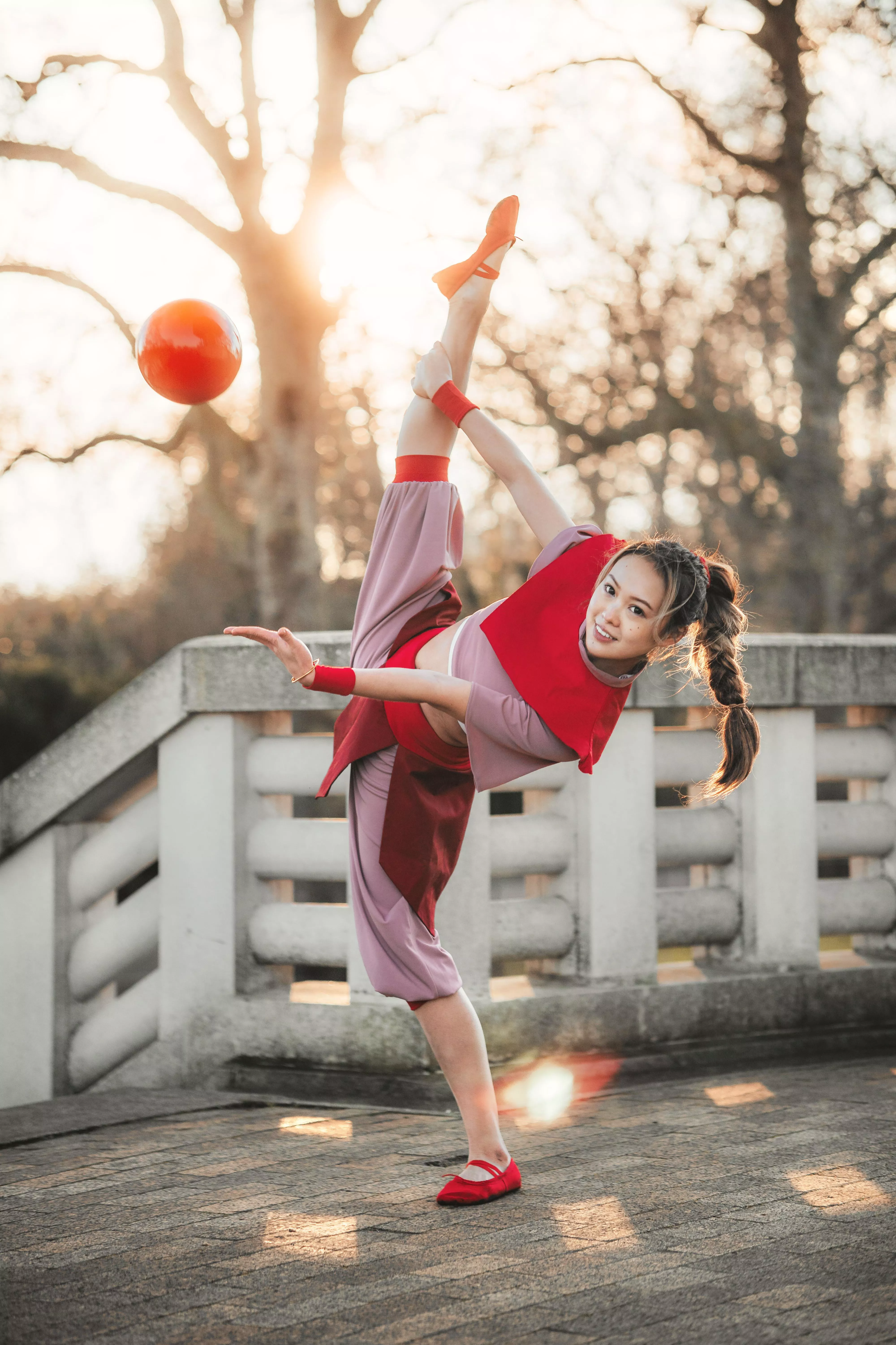 mandsgao as Ty Lee from Avatar