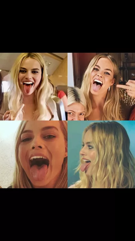 Margot Robbie really wants to take a big hot load on her tongue Margot Robbie really wants to take a big hot load on her tongue
