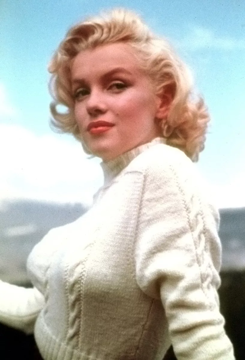 Marilyn in white Marilyn in white